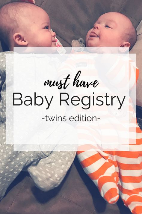 Twin Registry, Twin Baby Gear, Mom Hacks Baby, Sleeping Twins, Best Baby Registry, Need For Baby, Baby Registry List, Baby Registry Essentials, Amazon Baby Registry