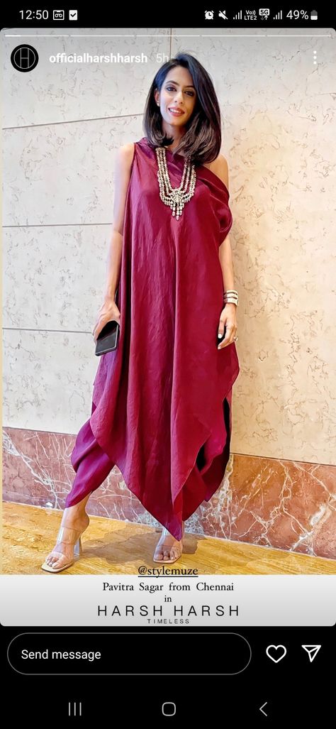 Indo Western Outfit, Indowestern Dresses, Dress Western, Bandhani Dress, Western Outfit, Indo Western Dress, Georgette Saree, Indo Western, Kaftan Dress