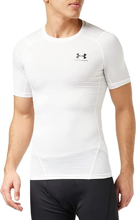 Under Armour Apparel, Disney Couple T-shirt, Compression Shirt, Compression Shorts, Under Armour Shirts, Scrub Pants, Workout Tshirts, Under Armour Men, Range Of Motion