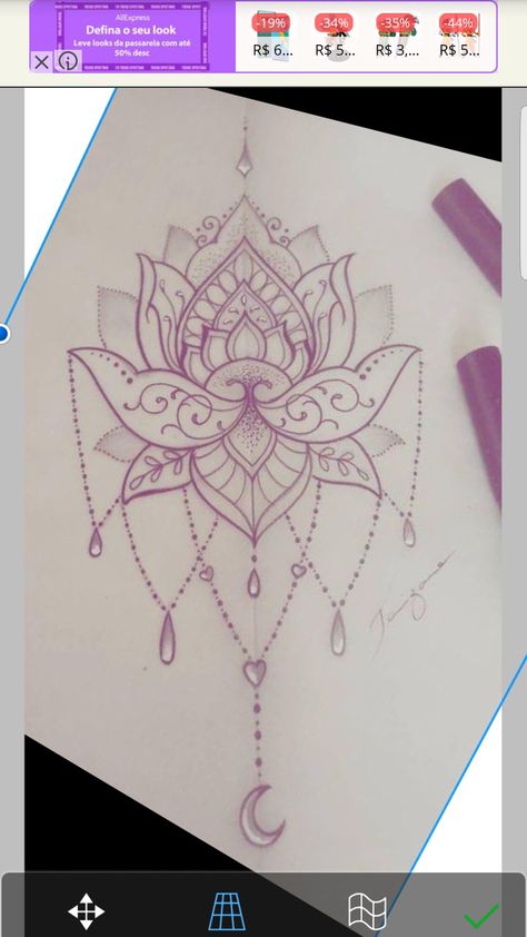 Flower Tattoos Color, Lotus Flower Tattoos, Tattoos Color, Stomach Tattoo, Colorful Tattoos, Flower Woman, Dope Tattoos For Women, Stomach Tattoos, Cute Tattoos For Women