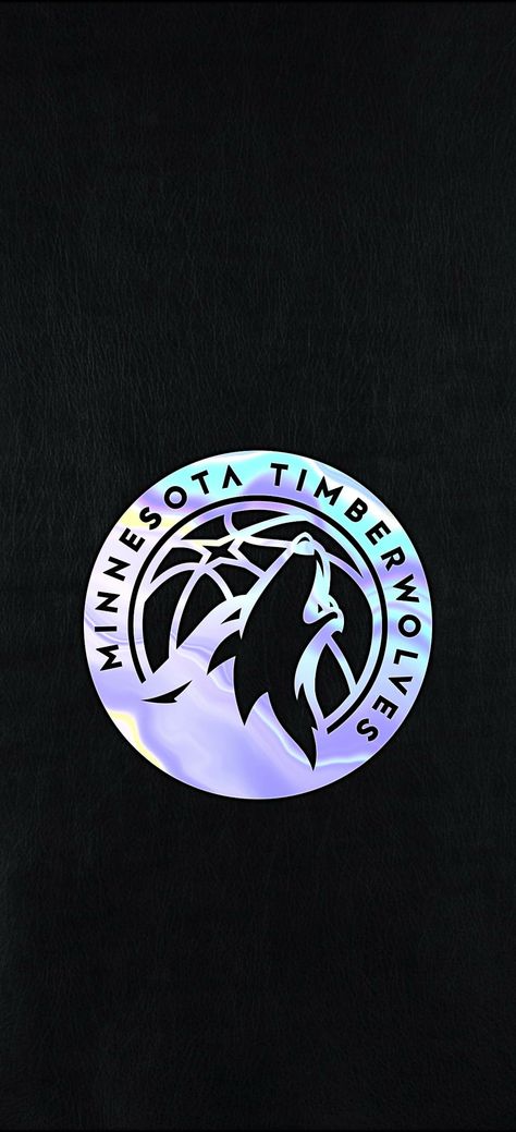 Nba Teams Logos Wallpaper, Minnesota Timberwolves Wallpaper, Timberwolves Wallpaper, Iridescent Wallpaper, Timberwolves Logo, Basketball Stats, Timber Wolves, Nba Pics, Nba Logos