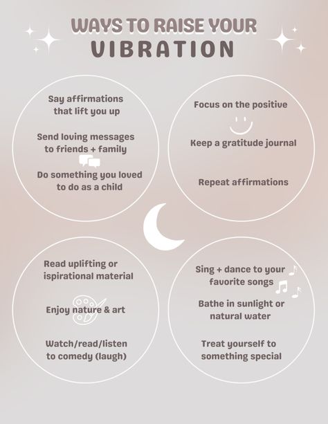 Get Your Glow On Quotes, Raise Your Vibration Aesthetic, Ways To Raise Vibration, How To Higher Your Vibration, Self Love And Manifestation, Ways To Ground Yourself Spiritually, High Vibration Vs Low Vibration, High Vibration Activities, Self Confidence Witchcraft