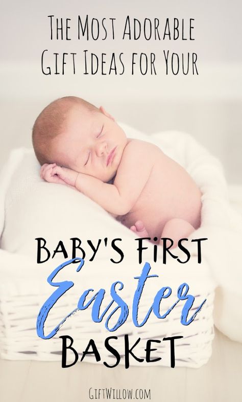 Easter Basket For Infant Boy, 1st Easter Basket Boy, Easter Basket For Baby Boy, Easter Baskets For Babies, First Easter Ideas Baby Boy, Easter Ideas For Babies, Easter Basket For Newborn, Baby First Easter Pictures, Newborn Easter Basket Ideas