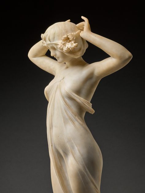 Allegory of Spring | 19th and 20th Century Sculpture: Including Works by Rodin’s Teacher, Carrier-Belleuse | 2022 | Sotheby's 19 Century Aesthetic, Neoclassical Sculpture, Italian Sculpture, Rodin Sculpture, Italian Sculptors, Classic Sculpture, French Sculptor, Angel Artwork, Rennaissance Art