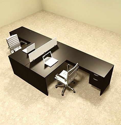 2 Person Desk, Desk For Two, Cheap Office Furniture, Workstation Desk, Office Workstations, Office Layout, Work Station Desk, Office Workspace, Furniture Layout