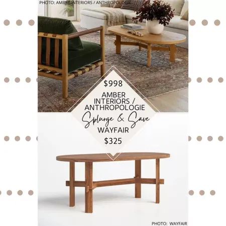 This modern traditional coffee table is finally back in stock. It comes in tan and black and is made of oak. It also happens to be an Anthropologie x Amber find! #lookforless #anthropologiehome #homedecor #decor #livingroom #coffeetable Amber Lewis Henderson Coffee Table dupe. Amber Lewis Henderson Coffee Table look for less. Amber Interiors Henderson Coffee Table dupe. Amber Interiors dupes. Amber Lewis dupes. California cool. California casual. Black coffee table. Tan coffee table. Modern Traditional Coffee Table, Amber Lewis For Anthropologie, Traditional Coffee Table, Black Coffee Table, Anthropologie Home, Amber Lewis, Group Home, Black Coffee Tables, California Casual