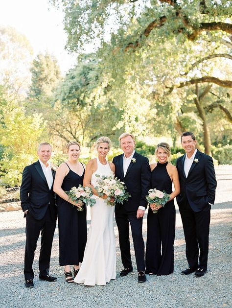 Amazing people and an amazing day! Wedding Day. Capture Memories. Wedding Photos. Family Picture. Black & White Wedding. Outdoor Wedding. Erika Parker Photography. Black Wedding Family Photos, White Wedding Outdoor, Wedding Photos Family, Wedding White Dress, Family Wedding Photos, Photography Styles, Wedding Photography Styles, Wedding Outdoor, Black White Wedding