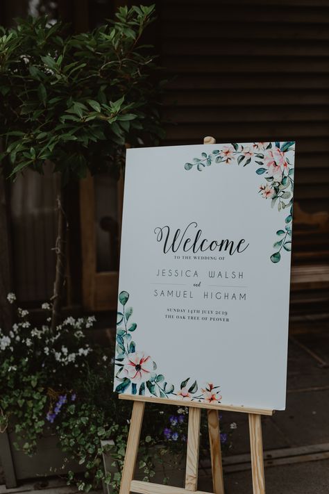 Rustic Wedding Signage, Teal Bridesmaid, Save The Date Video, Teal Bridesmaid Dresses, Wedding Welcome Board, Wedding Entrance Decor, Welcome Boards, Rustic Wedding Signs, Wedding Entrance