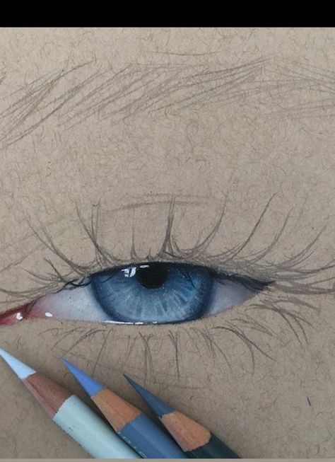 Drawing Of An Eye, Realistic Eye Drawing, Color Drawing Art, Sketching Techniques, Cool Pencil Drawings, Art Drawings Sketches Creative, Dessin Adorable, Color Pencil Art, Realistic Art