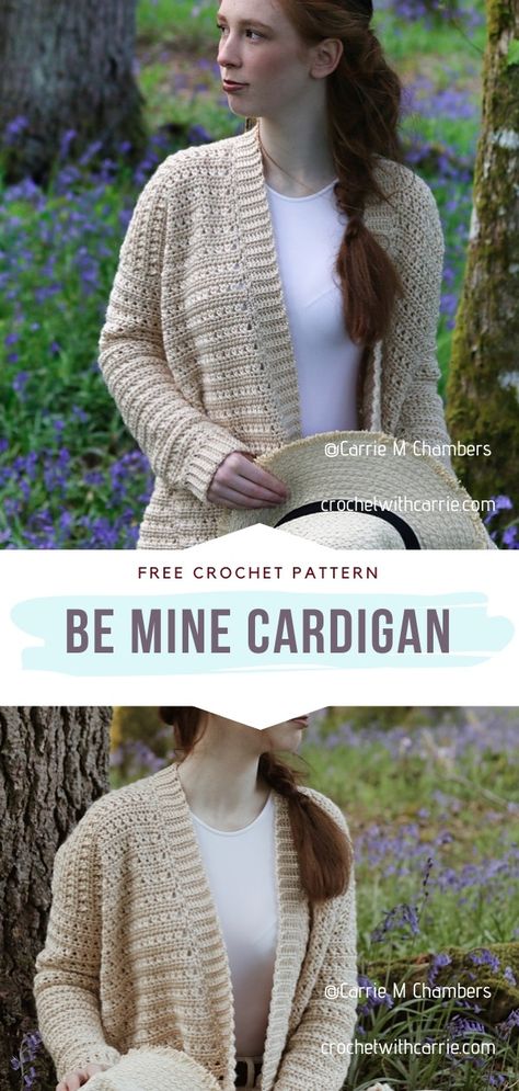 Crochet Cardigan Pattern Free Women, Crochet Cardigan Tutorial, Ladies Cardigan Knitting Patterns, Cardigan Sweater Pattern, Crochet Sweater Design, Crochet Cardigan Free, Aesthetic Sweaters, Crochet Cardigan Pattern Free, Crochet Cardigans