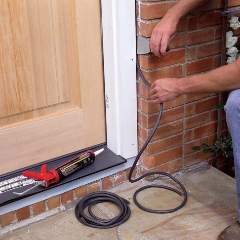 How to Replace an Exterior Door | The Family Handyman Diy Exterior Door, Replace Exterior Door, Exterior Door Frame, Exterior Door Trim, Installing Exterior Door, Prehung Exterior Door, Replacing Front Door, Metal Doors Exterior, Diy Exterior