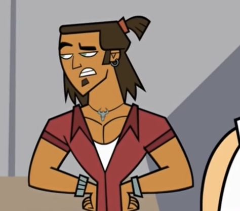 Alejandro Ponytail Total Drama, Team Escope, Alejandro Total Drama, Cartoon Crushes, Golden Jaguar, Cant Help Falling In Love, Drama Total, Drama Island, Dear Future Husband