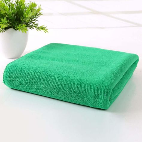 70x140cm Microfiber Absorbent Drying Bath Beach Towel Washcloth Swim Shower G APE Plop Hair, Microfiber Bath Towels, Camping Towel, Sweat Workout, Bamboo Towels, Gym Towel, Swim Towel, Sport Towel, Travel Towel