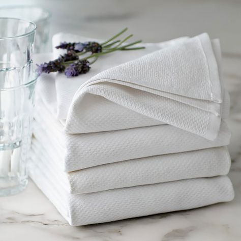 The 9 Best Dish Towels, According to Customer Reviews Williams Sonoma Kitchen, Class Design, Porcelain Dinnerware, Striped Towels, Tea Towel Set, Kitchen Towel Set, Terry Towel, White Towels, Kitchen Linens