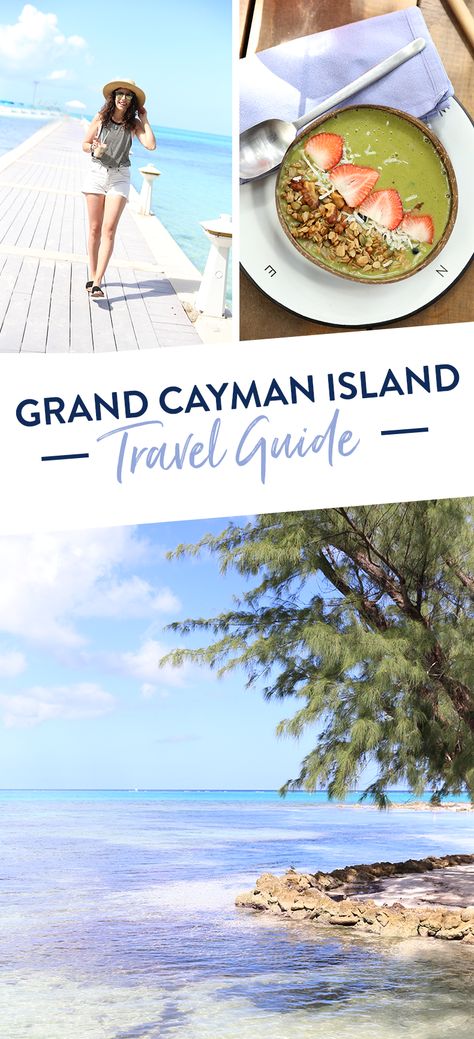 Visiting Grand Cayman for the first time? Here is a full travel guide on what to do in Grand Cayman along with the best restaurants, workouts and wellness tips for your next visit! Cayman Brac, Grand Cayman Island, Cayman Island, Healthy Travel, Maui Vacation, Big Island Hawaii, Caribbean Travel, Grand Cayman, Island Travel