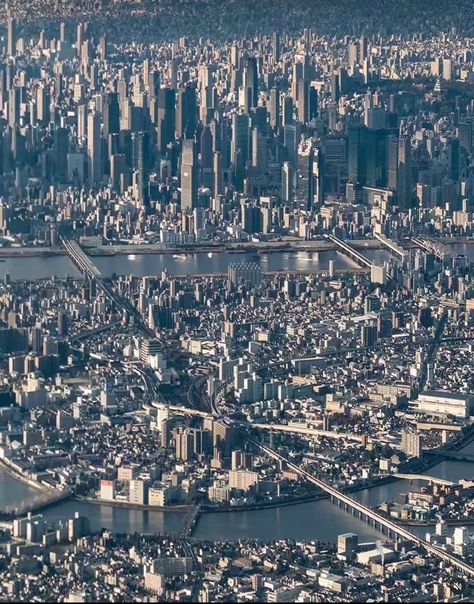 Tokyo Skyline, America Images, New York Wallpaper, New York City Photos, Cityscape Art, Futuristic City, Future City, World Cities, City Landscape