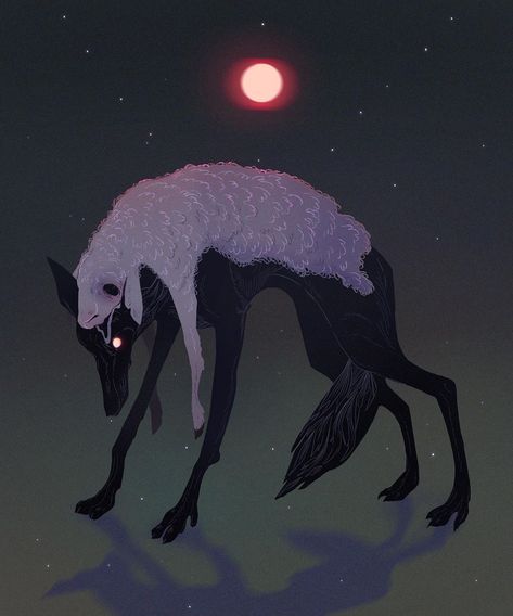 Folklore Creatures Art, Not Deer Cryptid, Crow Monster, Cryptid Oc, Cursed Aesthetic, Not Deer, Cryptid Aesthetic, Folklore Illustration, 80s Illustration