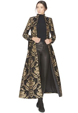 Mode Batik, Jacquard Jacket, Collar Jacket, Mode Inspiration, Coat Fashion, Kurti Designs, Alice Olivia, Indian Outfits, Designer Outfits Woman