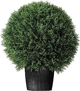 Cedar Topiary, Outdoor Topiary, Boxwood Balls, Artificial Topiary, Landscaping Images, Artificial Boxwood, Topiary Trees, Outdoor Pots, Decoration Home