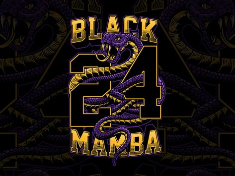 mamba mentality by dani cahya Black Mamba Jersey Design, Mamba Mentality Tattoo Ideas, The Black Mamba, Mamba Mentality, Kobe Mamba, Apparel Design Inspiration, Shirt Design Inspiration, Anime Artwork Wallpaper, Dope Art