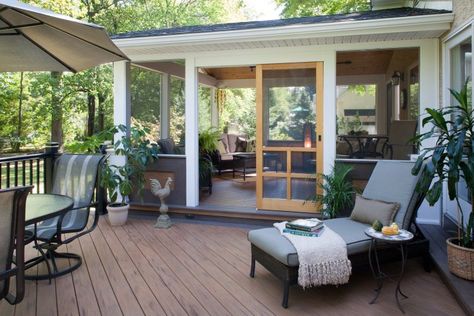 Deck Addition, Screen Porches, Porch Design Ideas, Screened Porch Designs, Screened In Deck, Screened Porches, Porch Addition, Patio Deck Designs, Sunroom Designs