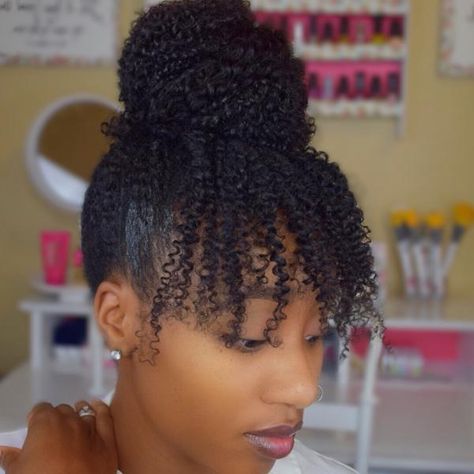 Afro Hair Bun, High Puff, Natural Hair Rules, Loose Buns, Black Hair Updo Hairstyles, Natural Hair Bun Styles, African Hair Braiding Styles, Pelo Afro, Hair Twist Styles