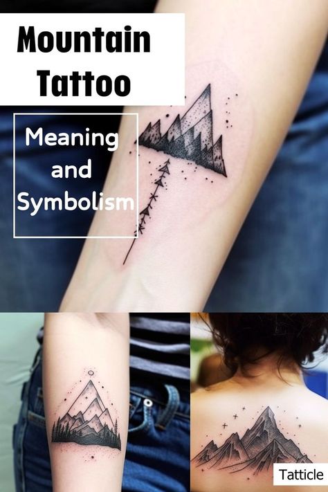 Mountain Tattoo Meaning Mountain Tattoo Meaning, Small Wrist Tattoos, Adventure Nature, Overcoming Obstacles, Mountain Tattoo, Tattoo Meaning, Life Challenges, Wrist Tattoos, Tattoos With Meaning