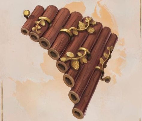 Bard Instruments, Homebrew Items, Dnd Bard, Flute Instrument, Pan Flute, Dungeon Master's Guide, Dnd Dragons, Dnd 5e Homebrew, Fantasy Props