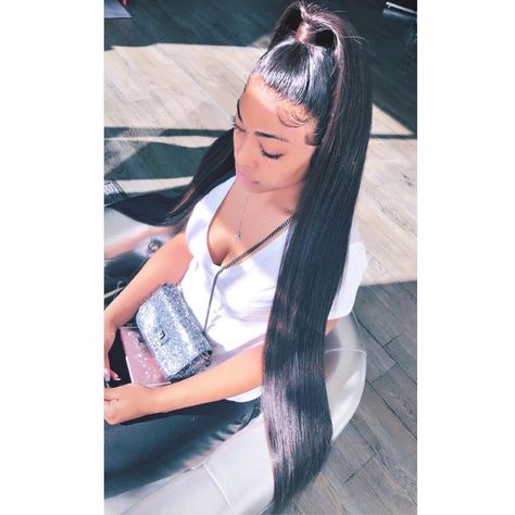 HairGodExtensions.com on Instagram: “Supreme deal 🔥 26,28,30 w/22inch frontal: @hairgodexentions (Half up/ Half down look)” Black Hairstyles With Weave, Black Weave, Natural Styles, Hair Laid, Half Up Half Down, Black Girls Hairstyles, Gorgeous Hair, Half Up, Box Braids