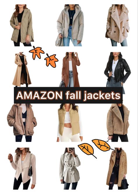 Fall jackets. Puffer vest. Fleece. Coat. Shacket. Coatigan Cute Fall Jackets, Fleece Shacket, Long Jackets For Women, Teddy Fleece, Fleece Coat, Fall Jackets, Found On Amazon, Puffer Vest, Top Pick