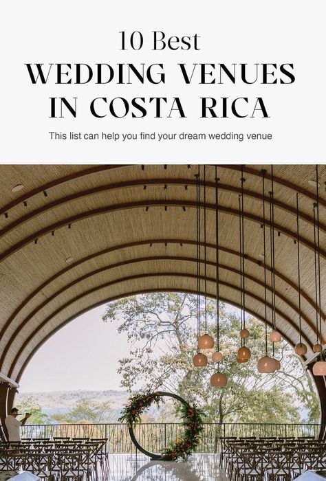 10 Best Wedding Venues In Costa Rica. Coata Rica, Costa Rica Beach Wedding, Costa Rica Resorts, Costa Rica Beaches, Exotic Wedding, Intimate Wedding Venues, Costa Rica Wedding, Dream Wedding Venues, Wedding Venues Beach