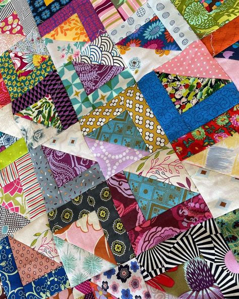 Vintage Scrap Quilt Patterns, Boho Quilts Bohemian, Bohemian Quilt Pattern Free, Scrap Blocks Quilt, Color Block Quilt Pattern, Quilts For Sale Handmade, Stash Buster Quilts Free Pattern, Unallocated Quilt Pattern, Scrap Quilting Ideas Leftover Fabric