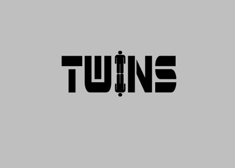 Twins Logo, Typography Logo Inspiration, Vilnius Lithuania, Typographic Logo, Twin Outfits, Word Design, Band Logos, Clothing Logo, Typography Logo