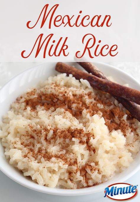 Rice Milk Recipe, Rice With Milk, Mexican Rice Pudding, Rice Mexican, Vintage Christmas Party, White Rice Recipes, Milk Rice, Rice Desserts, Mexican Recipe