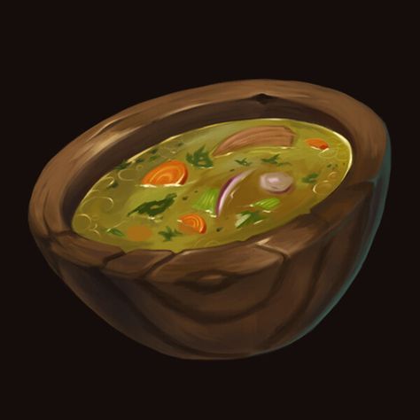 Magic Food Concept Art, Game Food Art, Dnd Food Art, Medieval Food Art, Magic Food Art, Fantasy Tavern Food, D&d Food, Fantasy Dishes, Dnd Kitchen