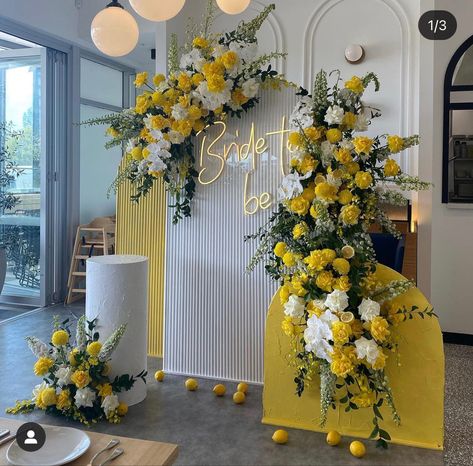 Turning Thirty, Event Stylist, Wedding Backdrop Design, Event Props, Arch Decoration, Arch Decoration Wedding, Wedding Entrance, Lemon Decor, Engagement Decorations