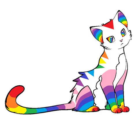 Become A Better Person, Rainbow Kittens, Cat Rainbow, Wings Drawing, Dragon Puppet, Rainbow Cat, Better Person, Taste The Rainbow, Over The Rainbow