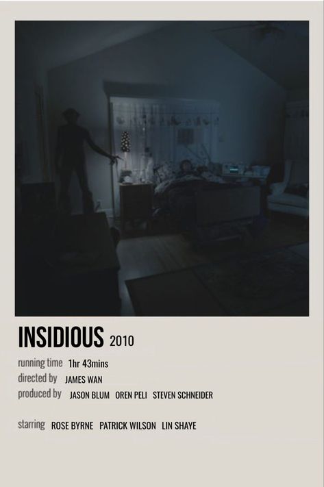 Insidious Movie Poster, Horror Movie Posters Polaroid, Horror Polaroid Poster, Insidious Wallpaper, Horror Films Posters, Insidious Poster, Horror Film Posters, Insidious Movie, Jigsaw Movie