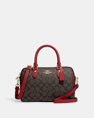 Satchels & Top Handle Bags | COACH® Outlet Coach Rowan Satchel, Coach Fashion, Base 10, Coach Outlet, Wedge Pumps, Signature Canvas, Fashion Sale, Womens Tote, Casual Boots