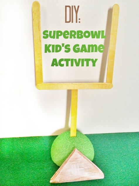 Superbowl School Activities For Kids, Football Brain Teaser, Super Bowl School Activities For Kids, Football Stem Activities For Kids, Kindergarten Superbowl Activities, Paper Football Game, Sports Crafts For Kids, Paper Football, Football Activity