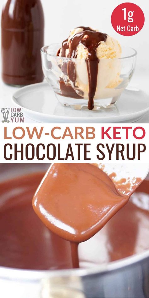 Sugar Free Chocolate Syrup Recipe, Keto Chocolate Syrup, Stevia Desserts, Chocolate Syrup Recipe, Keto Condiments, Chocolate Syrup Recipes, Sugar Free Chocolate Syrup, Syrup Recipes, Keto Sauces