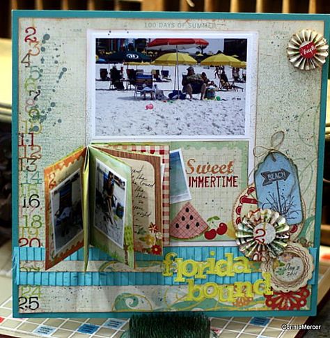 Interactive Pages Scrapbook, Interactive Scrapbook Pages, Interactive Scrapbook, Year Scrapbook, Scrapbook Inspo, Paper Bag Scrapbook, Scrapbook Design Layout, Scrapbooking Journal, Vacation Scrapbook