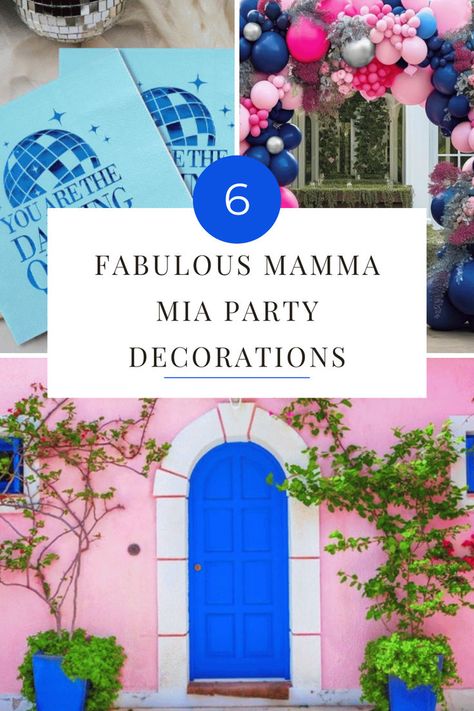 Get ready to unleash your inner Dancing Queen with these 6 fabulous Mamma Mia party decorations! Gather your friends, turn up the music, and let the fun begin—it's time to sing and dance the night away! 🎉🎶 Mamma Mia Party Decorations, Mamma Mia Party, Sing And Dance, Let The Fun Begin, Dancing Queen, Bat Mitzvah, Turn Up, Dancing, Singing