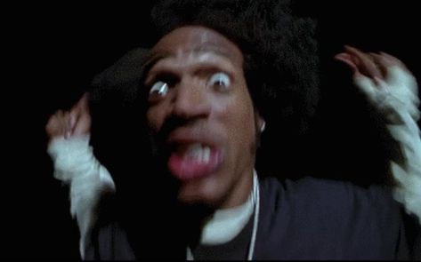 Scary Movie 2000, Scary Movie 1, Movie Pfp, Scary Movie 2, 2000 Aesthetic, Marlon Wayans, Funny Black People, Rap Aesthetic, Scary Movie