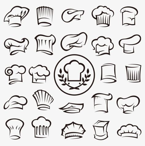 Image Chef, Chef Clipart, Rat Tattoo, Cooking Logo, Chef Logo, Fish Icon, Chef Hats, Typographic Logo Design, Express Logo