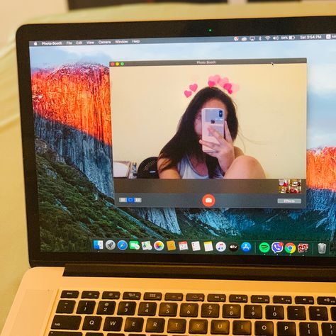 Macbook Camera Template, Macbook Camera Selfie Aesthetic, Laptop Camera Selfie Aesthetic, Macbook Manifestation, Macbook Pictures, Laptop Template, Macbook Pics, Computer Pics, Macbook Photobooth