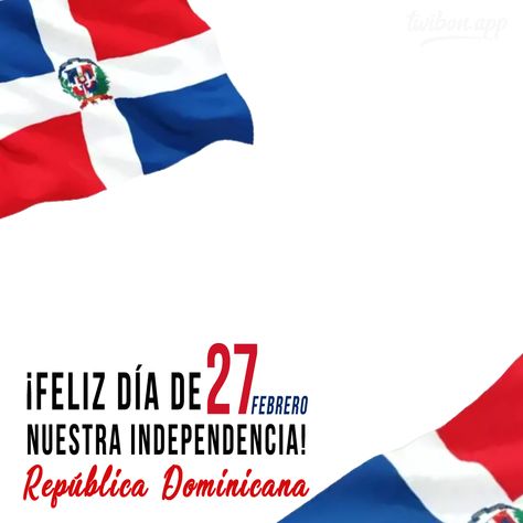 27 Febrero ¡Feliz Día de nuestra Independencia República Dominicana! – Happy Independence Day Dominican Republic 2023 greetings photo frame background HD – Images Framer twibbonize template twibbon app Photo Frame Background, Background Hd, Frame Background, Happy Independence, National Day, Happy Independence Day, Hd Images, Dominican Republic, Independence Day