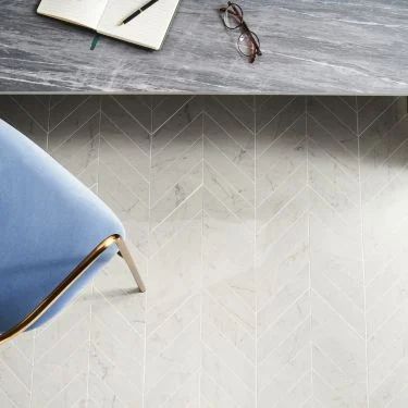 Subway Tile Backsplash | TileBar.com Chevron Tiles Floor, Transitional Tile, Chevron Tile, Wall Mosaic, Tile Trends, Herringbone Floor, Porcelain Mosaic Tile, Subway Tile Backsplash, Stone Look Tile