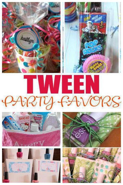 Having a Tween party and looking for some fun and great ideas for the kids to take home as party favors? We have gathered up some of the best Tween party favor ideas. Preteen Birthday, Teen Party Favors, Sleepover Party Favors, Spa Party Favors, Girl Birthday Party Favors, Party Favor Ideas, Spa Birthday Parties, Girls Party Favors, Party Goodies