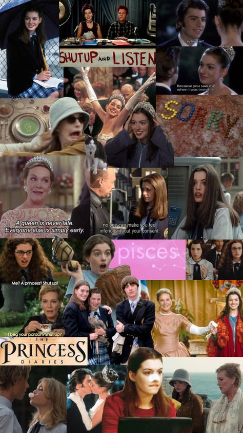 Pisces Characters In Movies, 2000s Things, Pixar Studios, Princes Diaries, Diaries Aesthetic, Weird Obsessions, Princess Diaries 2, Comfort Movie, Diary Movie